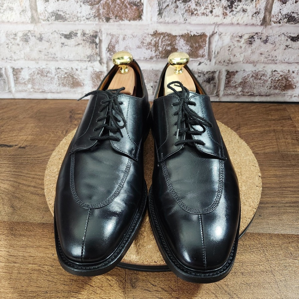 Mens Louis Roth Oxfords Dress Shoes Size 11.5 D Black Leather Bench Made England